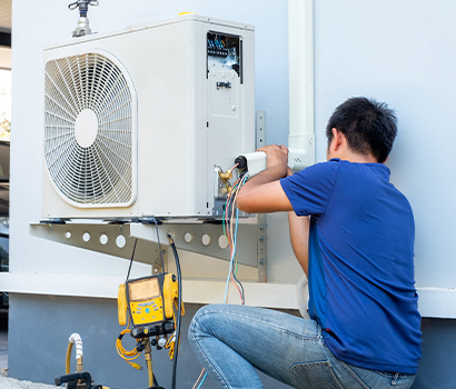 Wärmepumpen installation